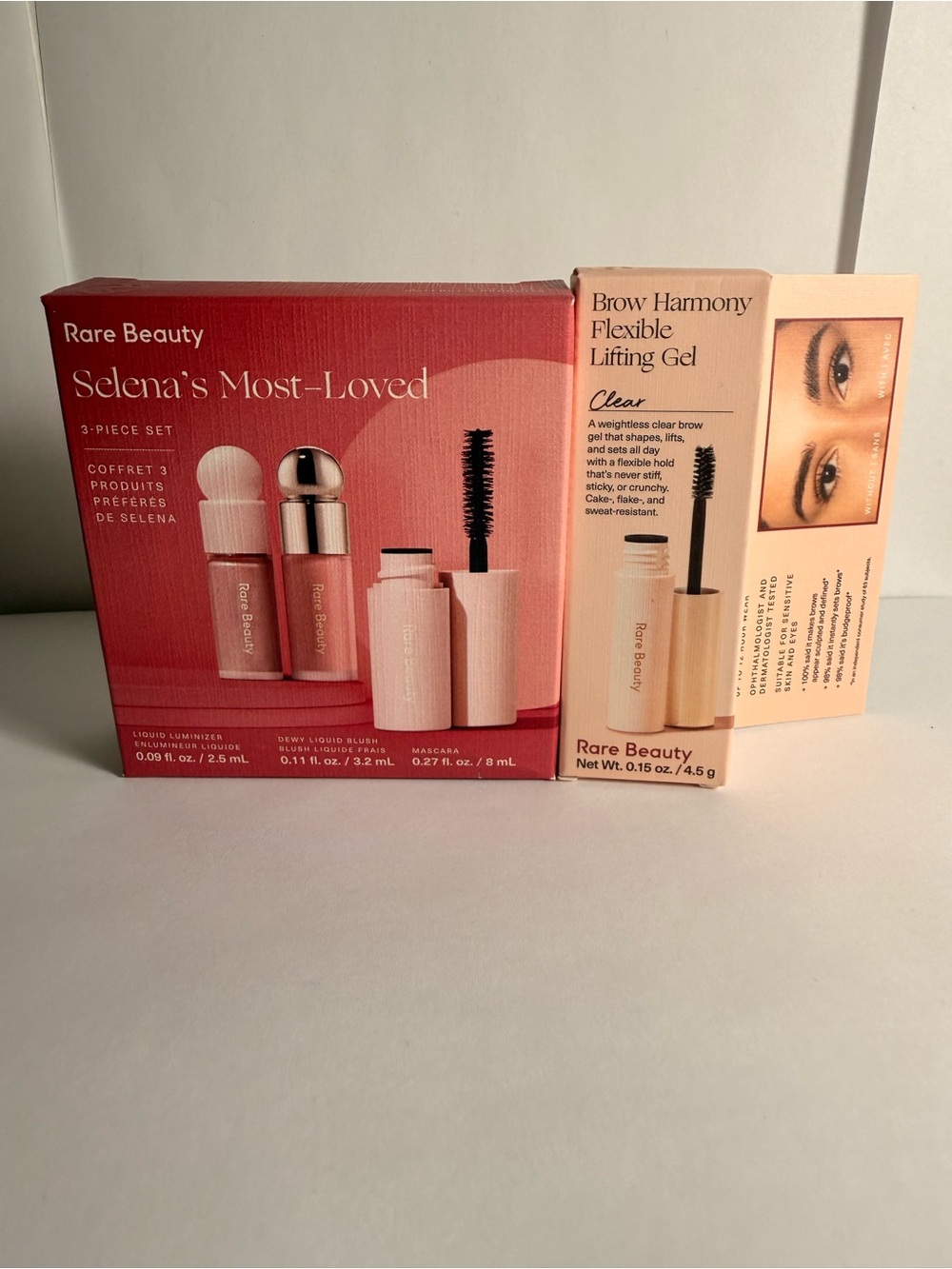 Rare Beauty Selena's Most-Loved 3-Piece Makeup Set and Brow Gel
